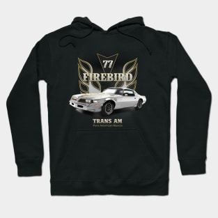 Firebird Trans Am 1977 White Hoodie